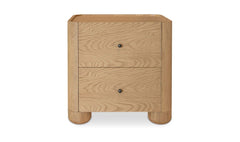 Gibson Natural Nightstand - Ornate Home