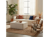 Gibson White Cocktail Table - Ornate Home