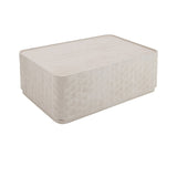 Gibson White Cocktail Table - Ornate Home