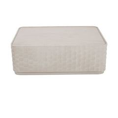 Gibson White Cocktail Table - Ornate Home