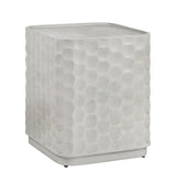 Gibson White End Table - Ornate Home