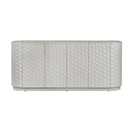 Gibson White Four-Door Sideboard - Ornate Home