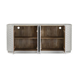 Gibson White Four-Door Sideboard - Ornate Home