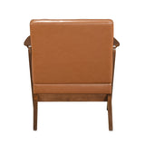 Gideon Brown Dark wood Accent Chair - Ornate Home