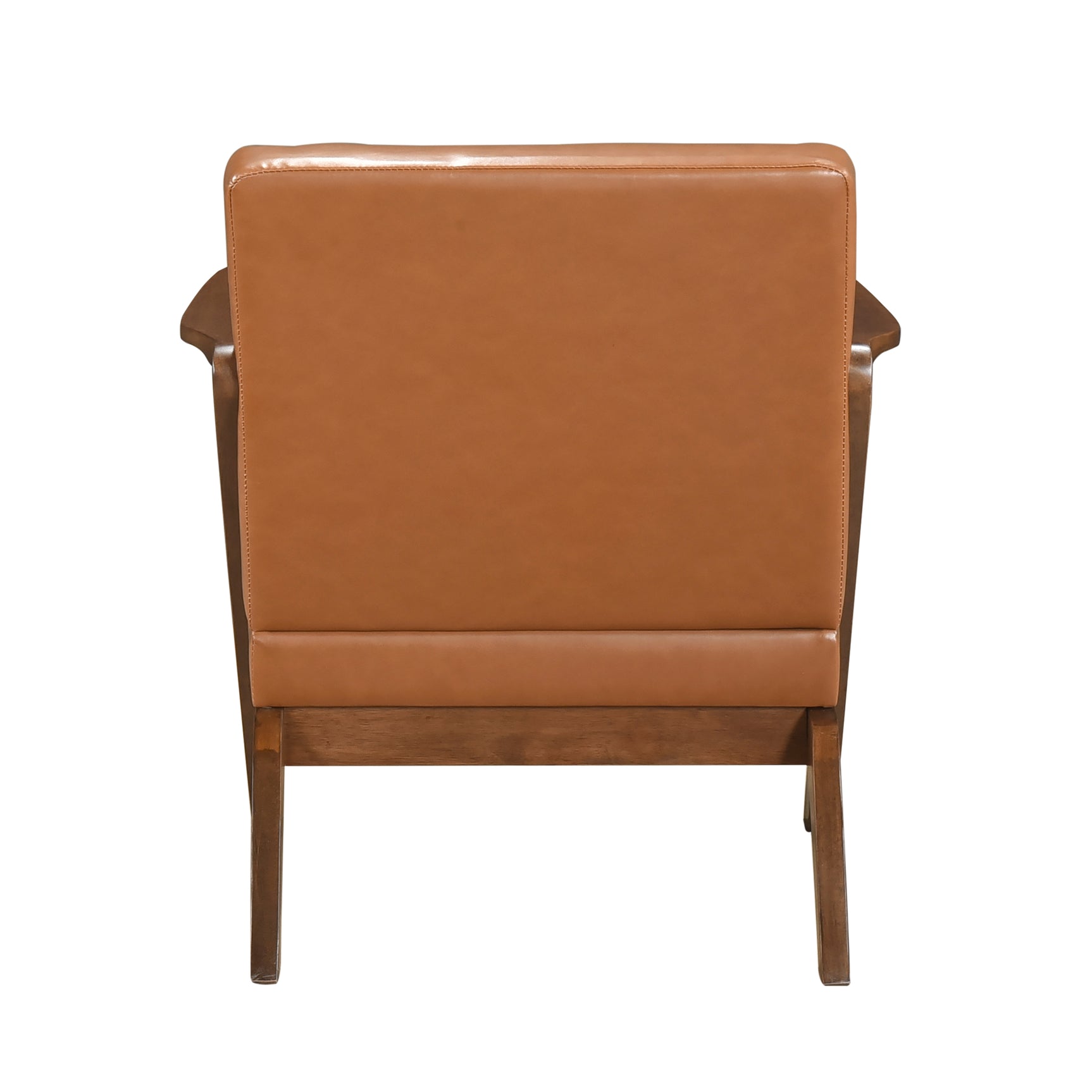 Gideon Brown Dark wood Accent Chair - Ornate Home