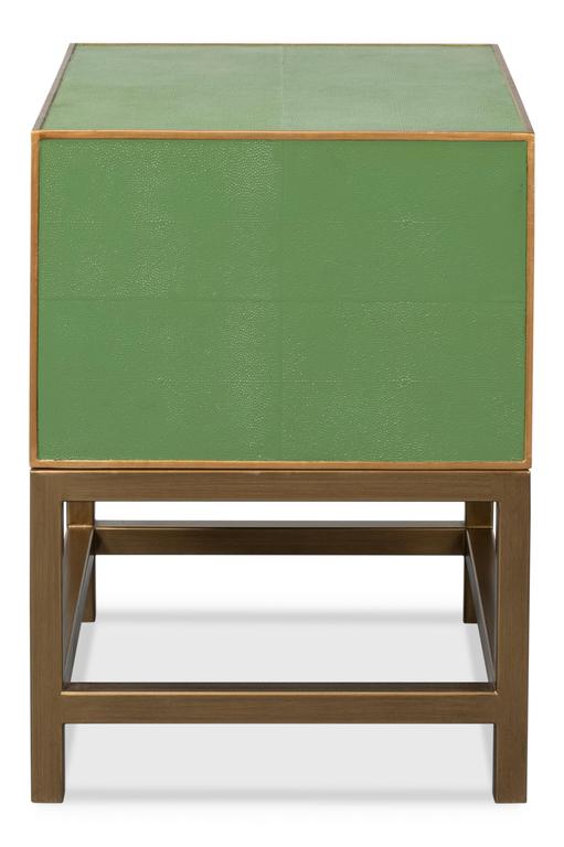 Gideon Green Side Table - Ornate Home