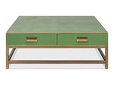 Gideon Green Square Coffee Table - Ornate Home