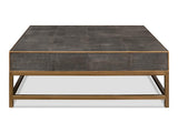 Gideon Grey Shagreen Coffee Table - Ornate Home