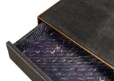 Gideon Grey Shagreen Coffee Table - Ornate Home