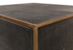 Gideon Grey Three Drawer Side Table - Ornate Home