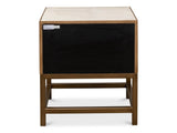 Gideon Shagreen White Side Table - Ornate Home