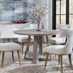 Gidran Gray Dining Table - Ornate Home