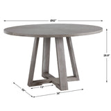 Gidran Gray Dining Table - Ornate Home