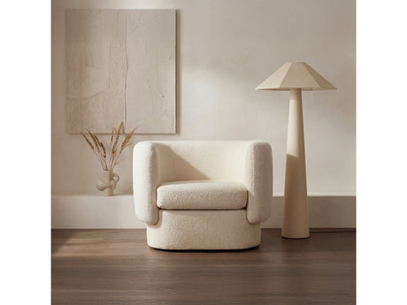 Gigi Cream Floor Lamp - Ornate Home