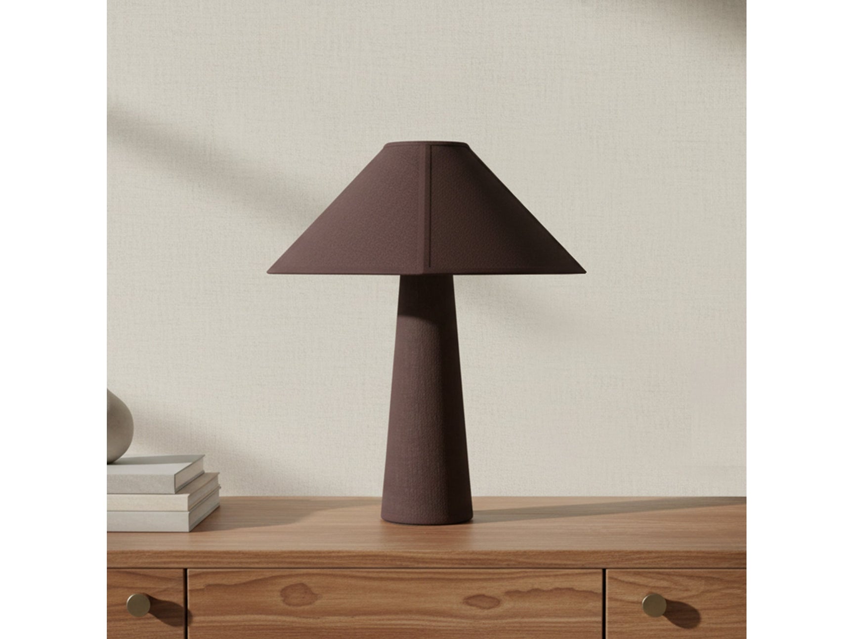 Gigi Dark Brown Table Lamp - Ornate Home