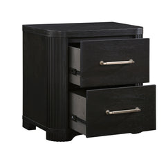 Gilbert Charcoal/Light Gray 4-Piece Queen Bedroom Set - Ornate Home