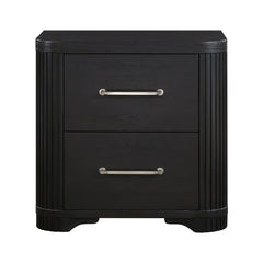 Gilbert Charcoal/Light Gray 5-Piece Queen Bedroom Set - Ornate Home