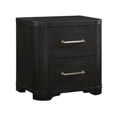 Gilbert Charcoal/Light Gray 5-Piece Queen Bedroom Set - Ornate Home
