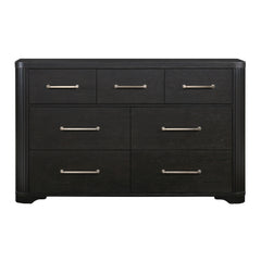 Gilbert Charcoal/Light Gray 5-Piece Queen Bedroom Set - Ornate Home