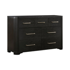 Gilbert Charcoal/Light Gray 5-Piece Queen Bedroom Set - Ornate Home