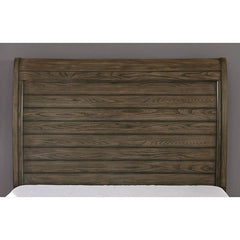 Gilbert Light Walnut Queen Bed - Ornate Home