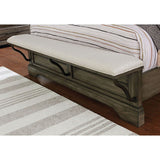 Gilbert Light Walnut Queen Bed - Ornate Home