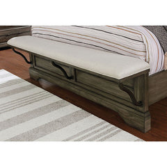 Gilbert Light Walnut Queen Bed - Ornate Home