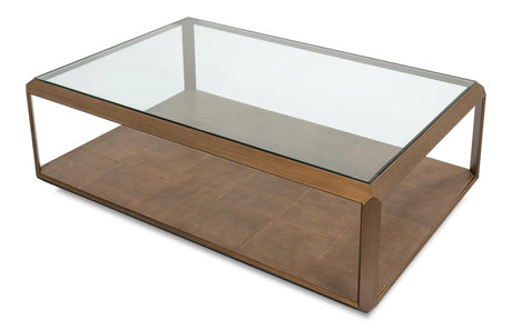 Gilbert Tan Cocktail Table - Ornate Home