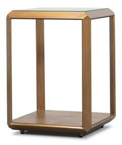 Gilbert Tan Side Table - Ornate Home