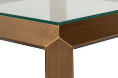 Gilbert Tan Side Table - Ornate Home