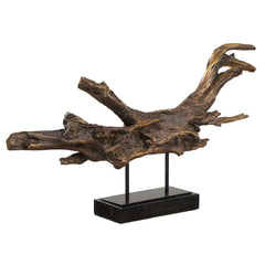 Gilded Brown/Gold Sculpture Branch - Ornate Home