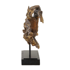 Gilded Brown/Gold Sculpture Branch - Ornate Home