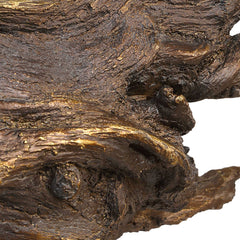 Gilded Brown/Gold Sculpture Branch - Ornate Home
