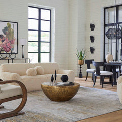 Gilded Dome Gold Coffee Table - Ornate Home