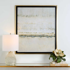Gilded Horizon Multicolor Framed Print - Ornate Home