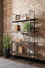Gilesgrove Black/Gray Bookcase (Online Special Price) - Ornate Home