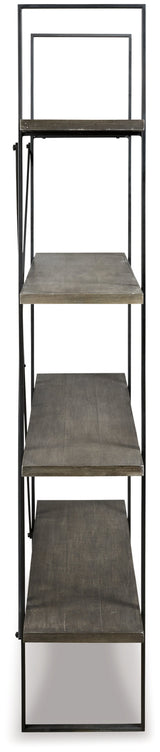 Gilesgrove Black/Gray Bookcase (Online Special Price) - Ornate Home