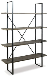Gilesgrove Black/Gray Bookcase (Online Special Price) - Ornate Home