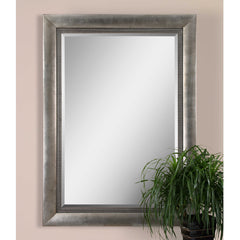 Gilford Antique Silver Mirror - Ornate Home