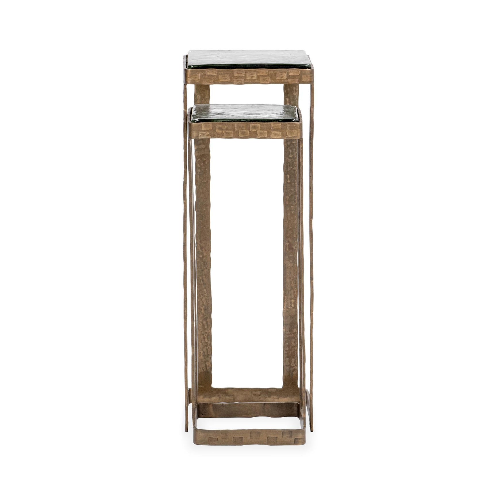 Gillian Brass Nesting Accent Tables (Set of 2) - Ornate Home