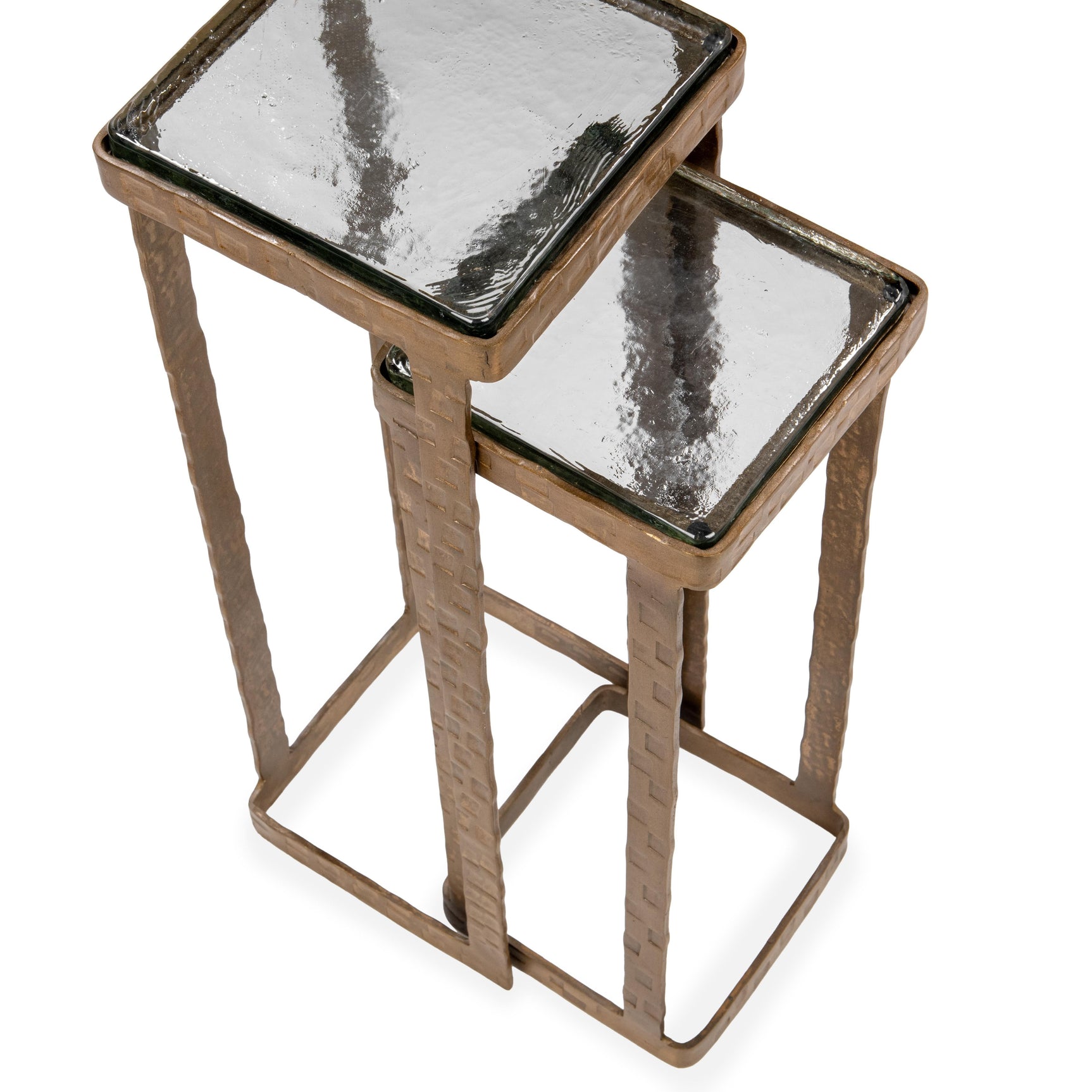 Gillian Brass Nesting Accent Tables (Set of 2) - Ornate Home