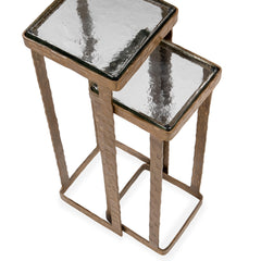 Gillian Brass Nesting Accent Tables (Set of 2) - Ornate Home