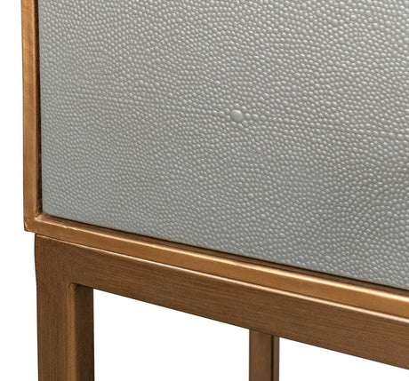 Gillian Grey One Drawer Nightstand - Ornate Home