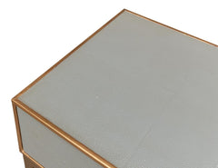 Gillian Grey One Drawer Nightstand - Ornate Home