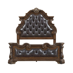 Gilmartin Dark Brown Queen Bed - Ornate Home