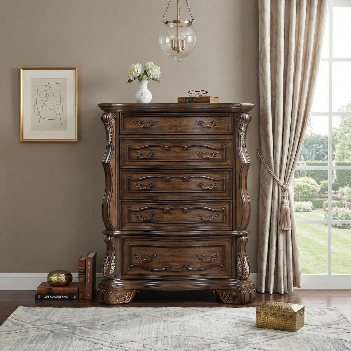 Gilmartin White Chest - Ornate Home