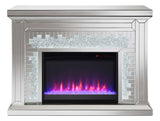 Gilmore Mirror Rectangular Freestanding Fireplace - Ornate Home