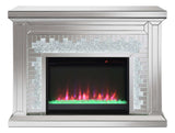 Gilmore Mirror Rectangular Freestanding Fireplace - Ornate Home