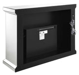 Gilmore Mirror Rectangular Freestanding Fireplace - Ornate Home