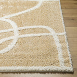 Gilon Camel Plush Area Rug - Ornate Home
